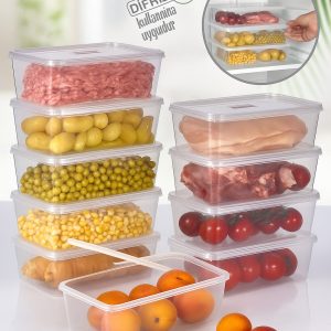 Kendinden Kapaklı Saklama Kabı